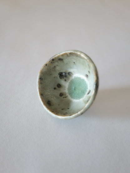 小野象平 白銀 ぐい呑み A