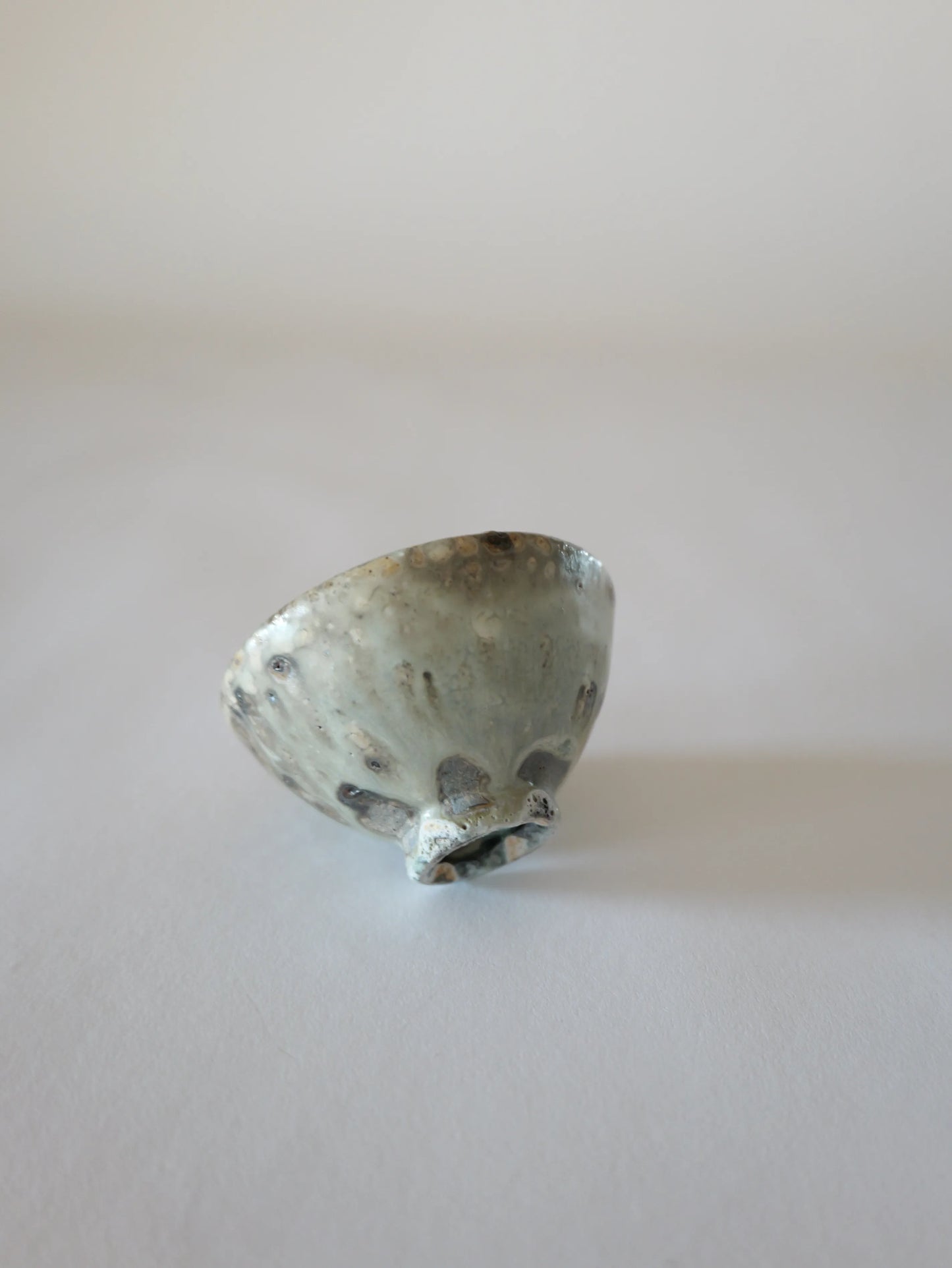 小野象平 白銀 ぐい呑み C