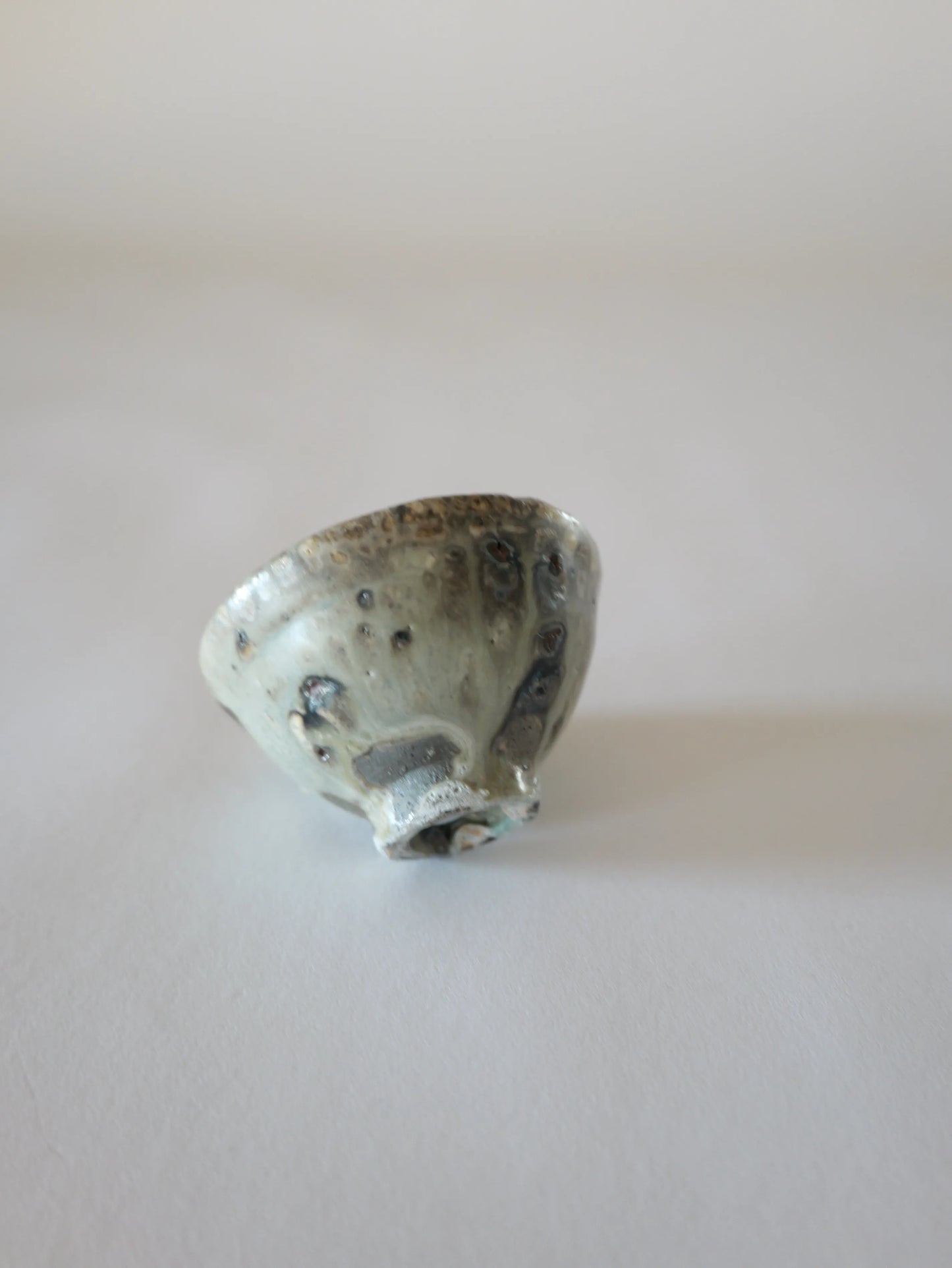 小野象平 白銀 ぐい呑み D