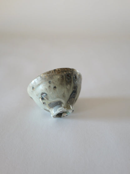 小野象平 白銀 ぐい呑み D