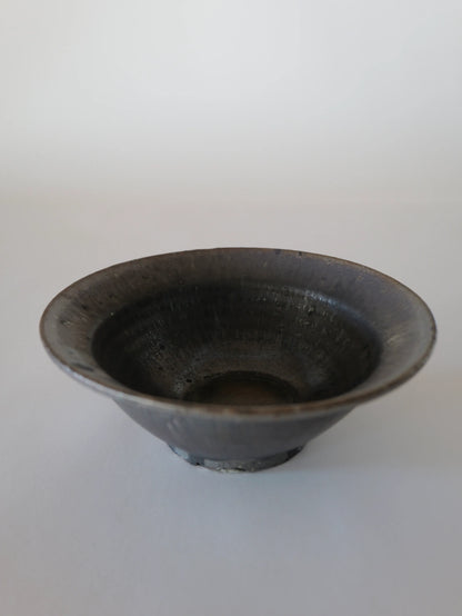 小野象平 黒志野 リムボウル(大) B