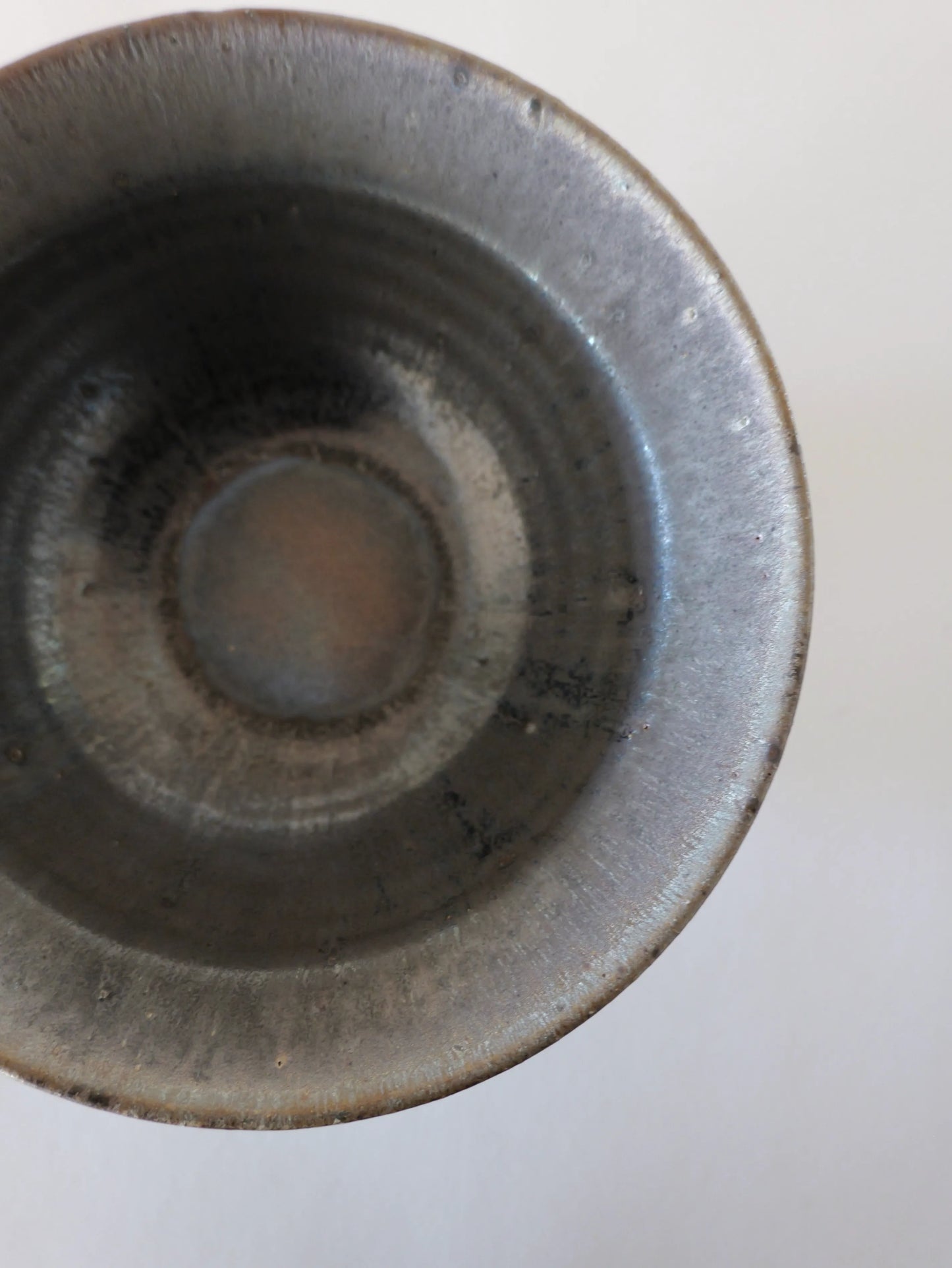 小野象平 黒志野 リムボウル(大) B