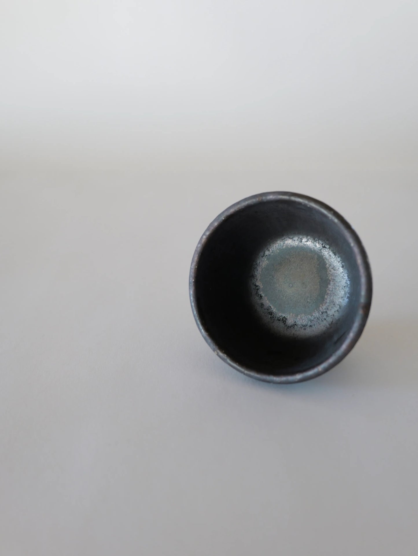 小野象平 黒志野 蕎麦猪口 A