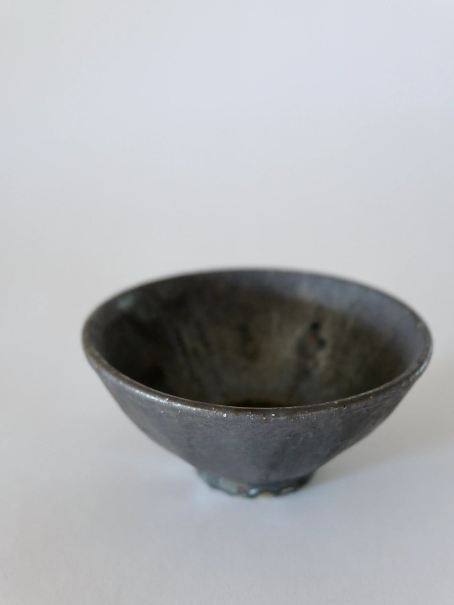 小野象平 黒志野 飯碗 A