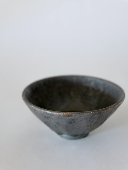 小野象平 黒志野 飯碗 B