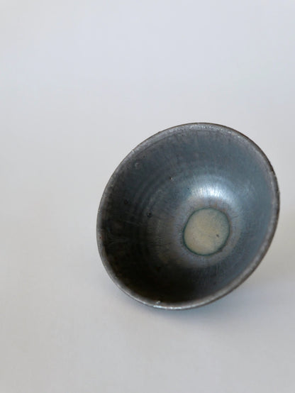 小野象平 黒志野 飯碗 D