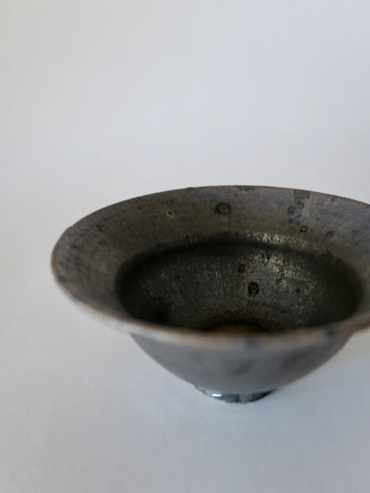 小野象平 黒志野 リムボウル(小) C