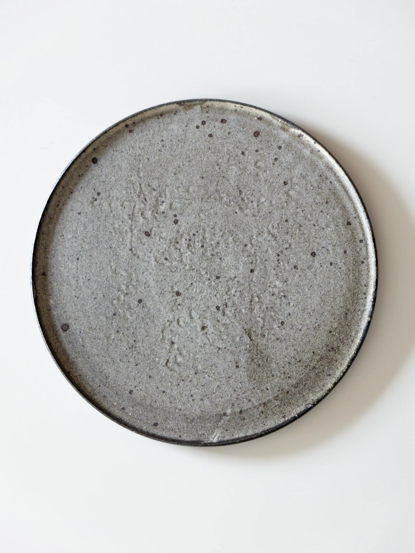 山田隆太郎 フラットプレート8寸・グレー B