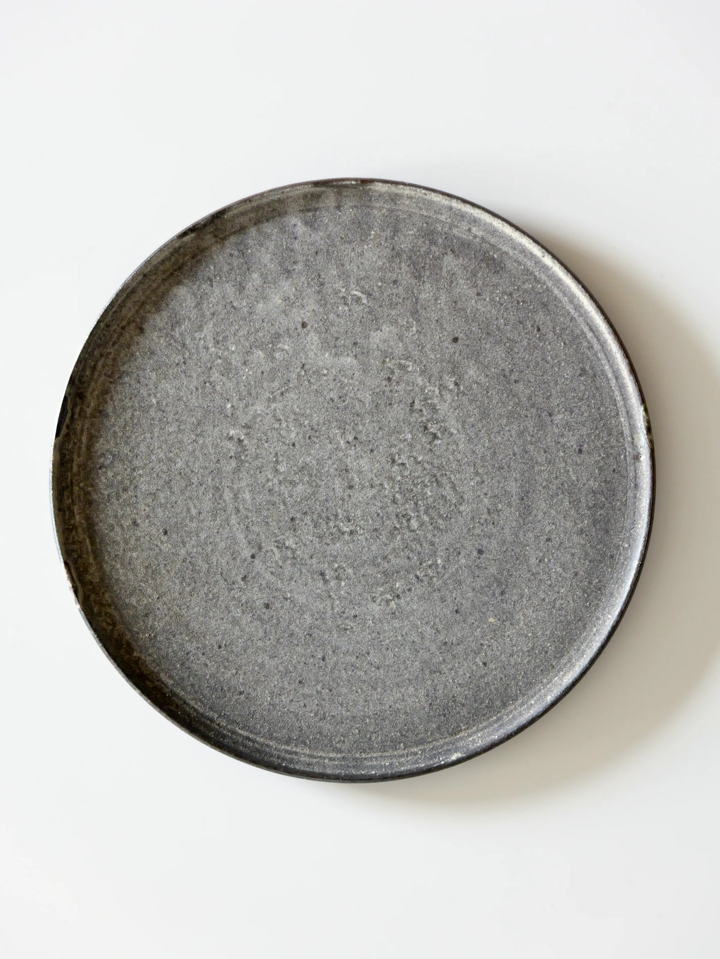 山田隆太郎 フラットプレート8寸・グレー C