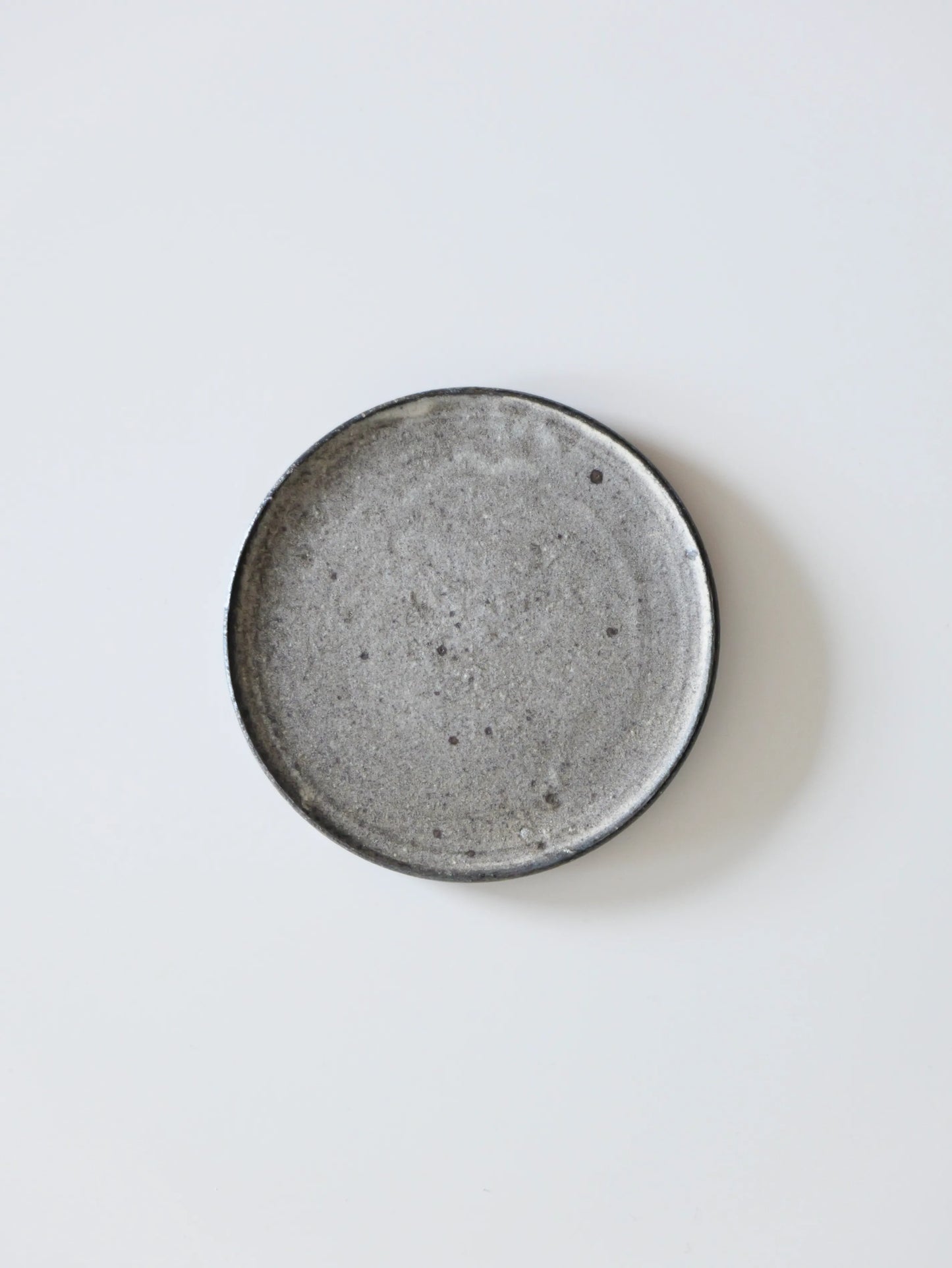 山田隆太郎 フラットプレート5寸・グレー D