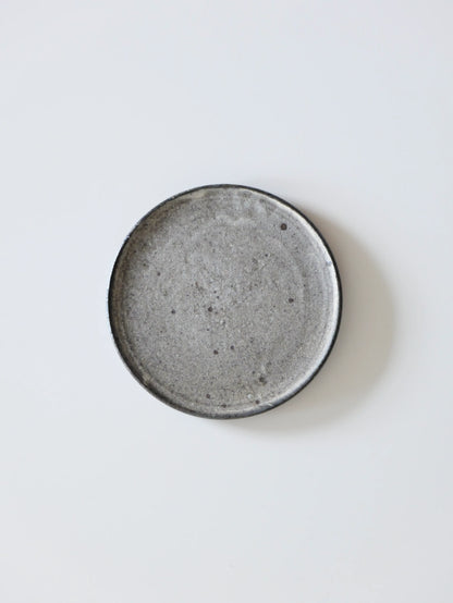 山田隆太郎 フラットプレート5寸・グレー D