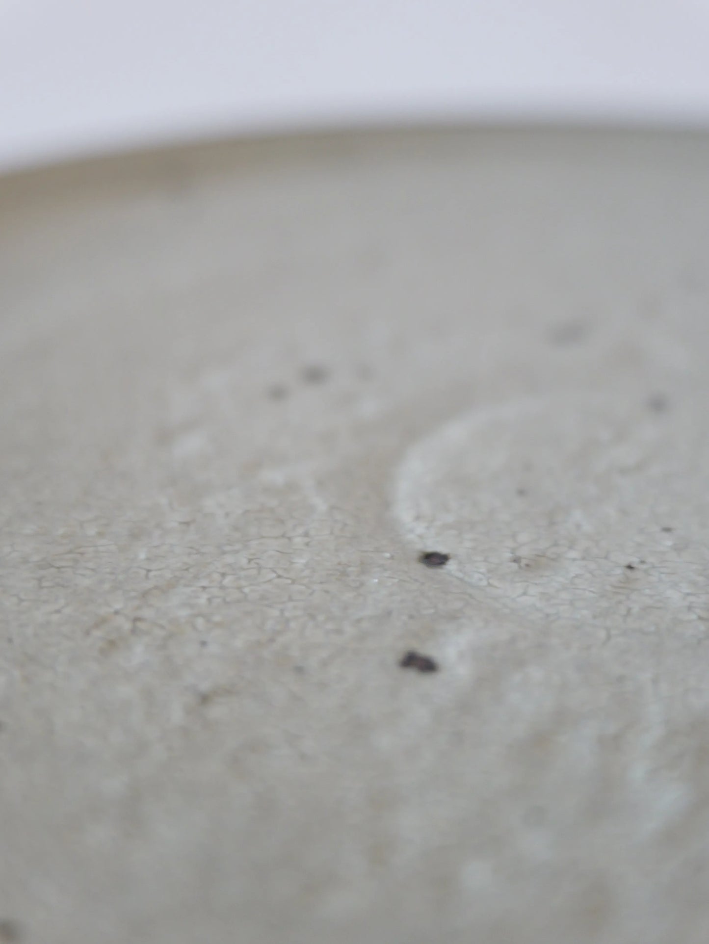 山田隆太郎 フラットプレート8寸・白 C