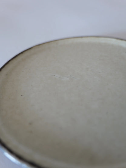 山田隆太郎 フラットプレート5寸・白 C