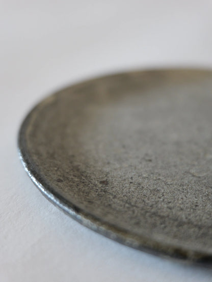 山田隆太郎 フラットプレート5寸・グレー C