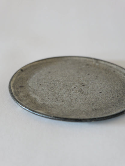 山田隆太郎 フラットプレート5寸・グレー D