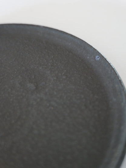 山田隆太郎 フラットプレート5寸・黒 D