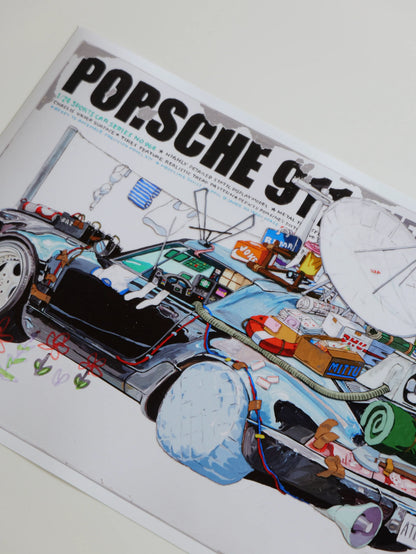 Tatsuya Yokosaka / ヨコサカタツヤ Edition Art Print “Discovery America road star”