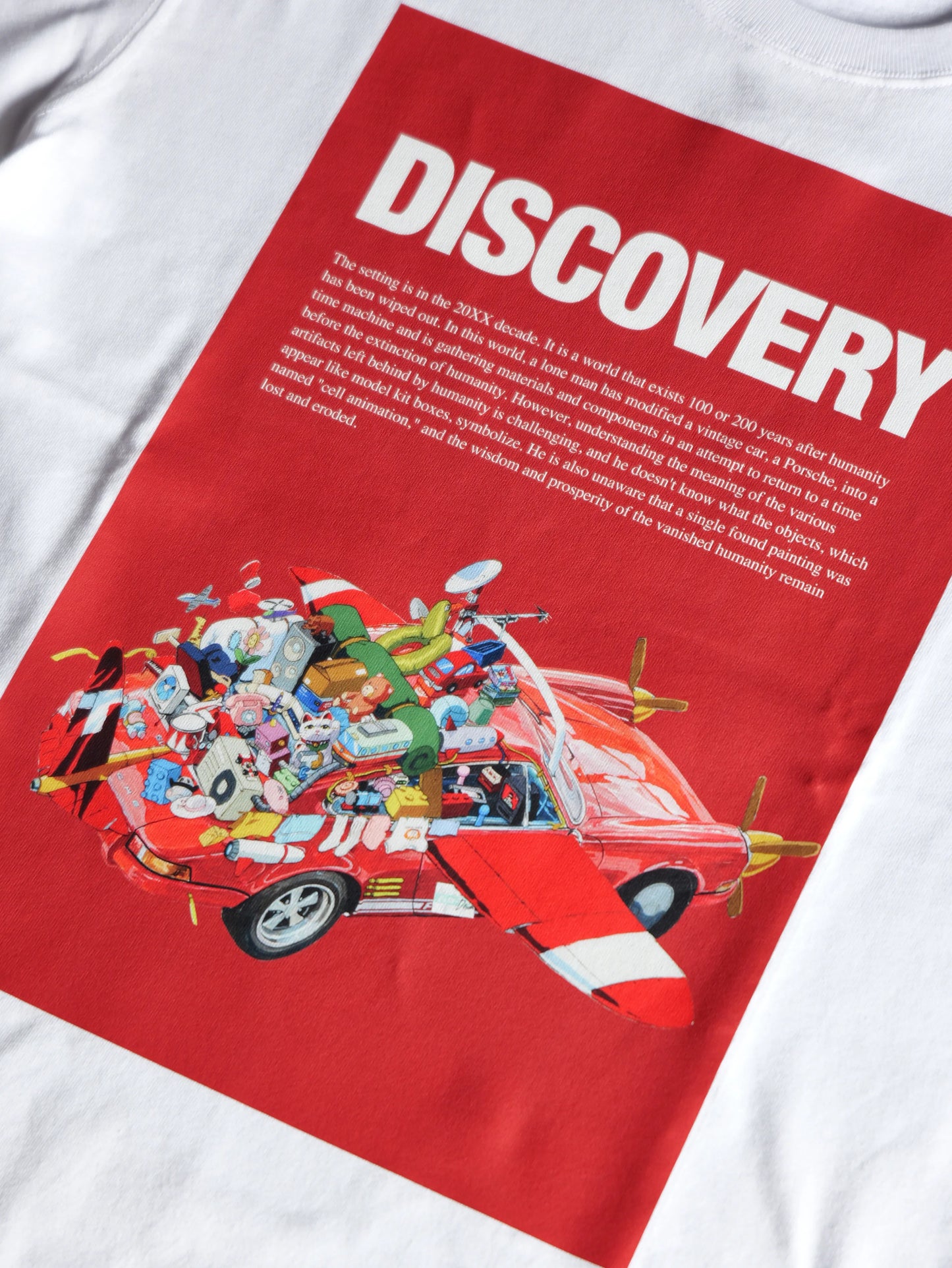 Tatsuya Yokosaka / ヨコサカタツヤ “DISCOVERY” TEE