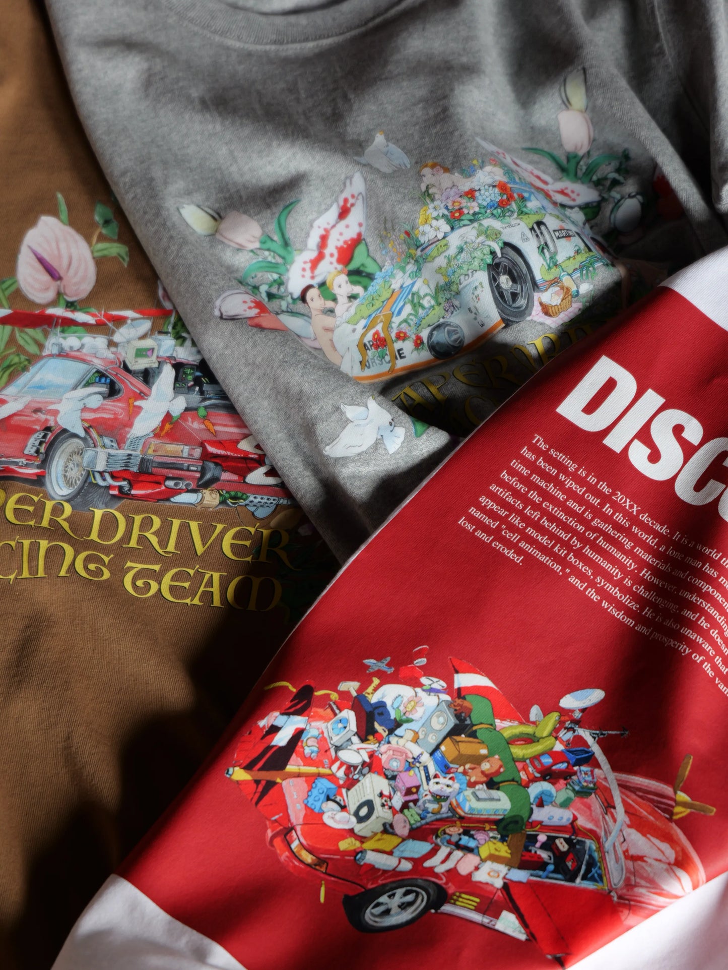 Tatsuya Yokosaka / ヨコサカタツヤ “DISCOVERY” TEE