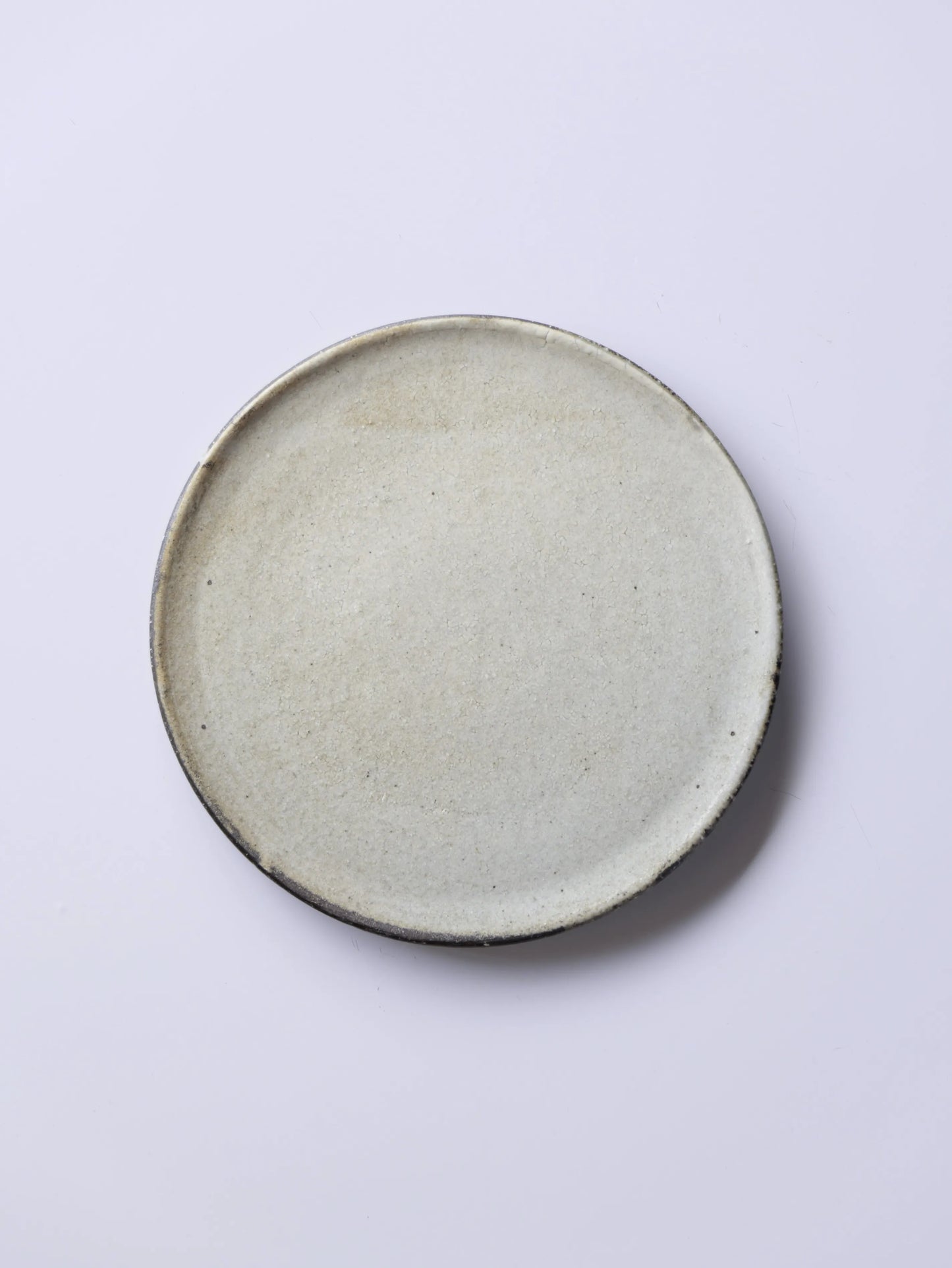 山田隆太郎 粉引 フラットプレート20cm B
