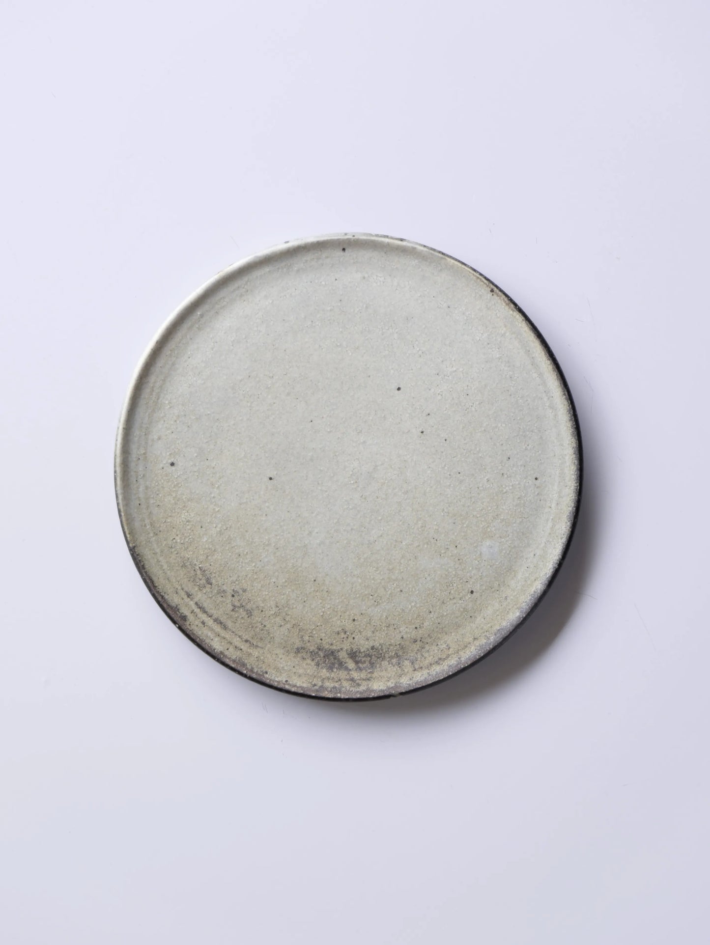 山田隆太郎 粉引 フラットプレート20cm E